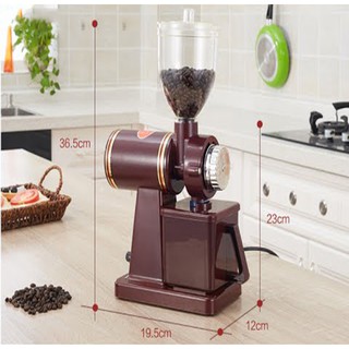 Máy xay cà phê 600N 180W nhỏ gọn có 8 mức độ xay