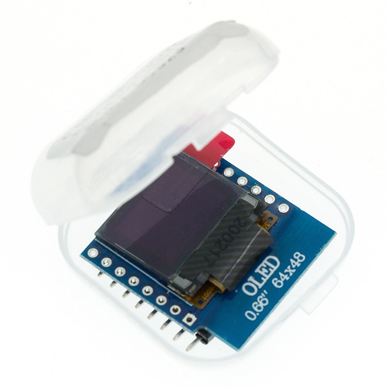Mô Đun Màn Hình oled 0.66 inch Cho WEMOS D1 MINI ESP32 64X48 0.66 inch