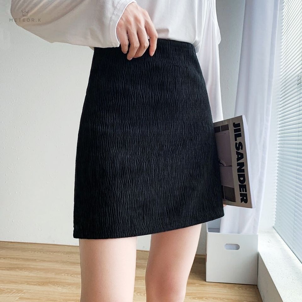 Chân Váy Chữ A Lưng Cao Phong Cách Hàn Quốc Xinh Xắn Cho Nữ | BigBuy360 - bigbuy360.vn