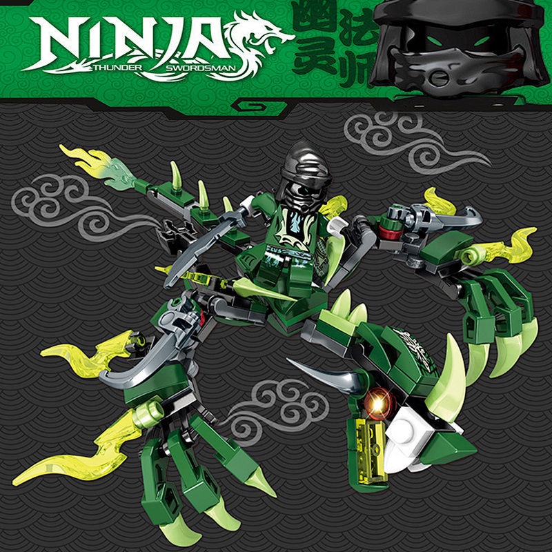 Đồ Chơi Lắp Ráp Lego Hình Rồng Ninja Cho Bé Trai