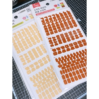 Stickers bảng chữ cái tiếng hàn - daiso hàn quốc