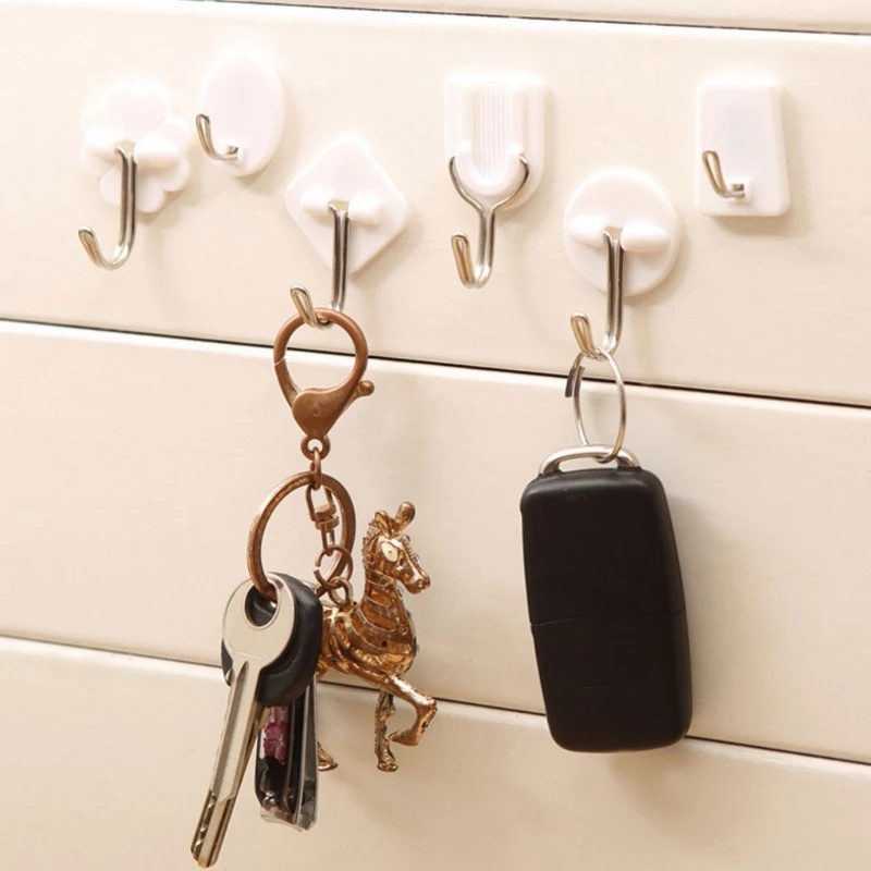 10 Móc treo đồ xoay 180 độ tiện dụng đa năng cho nhà bếp / phòng tắm
