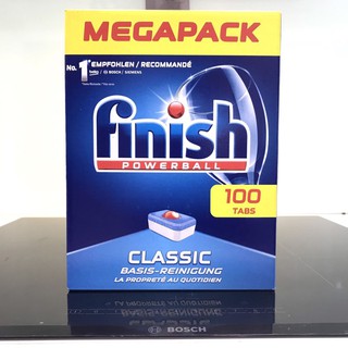 Viên rửa chén Finish cao cấp 100 viên
