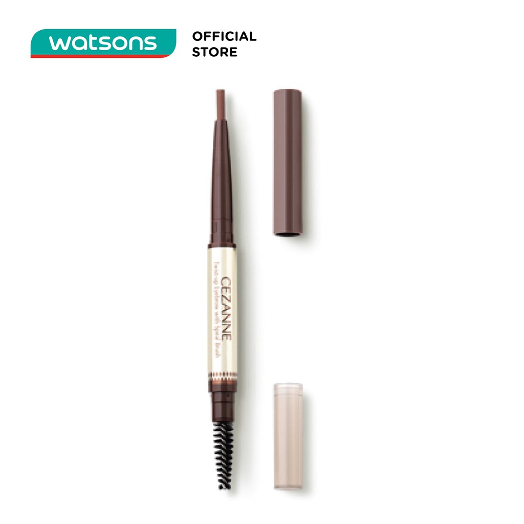 Bút Kẻ Lông Mày Cezanne Twist-Up Eyebrown With Spiral Brush 0.23g - 03