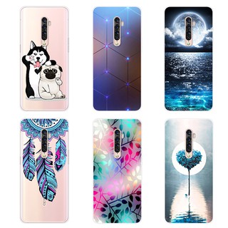 Ốp điện thoại mềm in họa tiết hoạt hình dành cho OPPO Reno 2