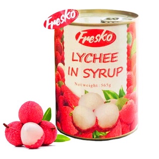 Vải thiều ngâm nước đường Fresko 565g - vải ngâm, vải resk, vải việt nam - Gia store