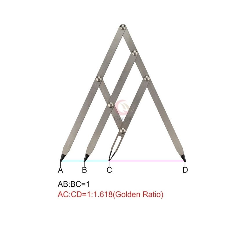 Thước Tỷ Lệ Vàng Đo Chân Mày, Thước Đo Lông Mày Tỷ Lệ Vàng