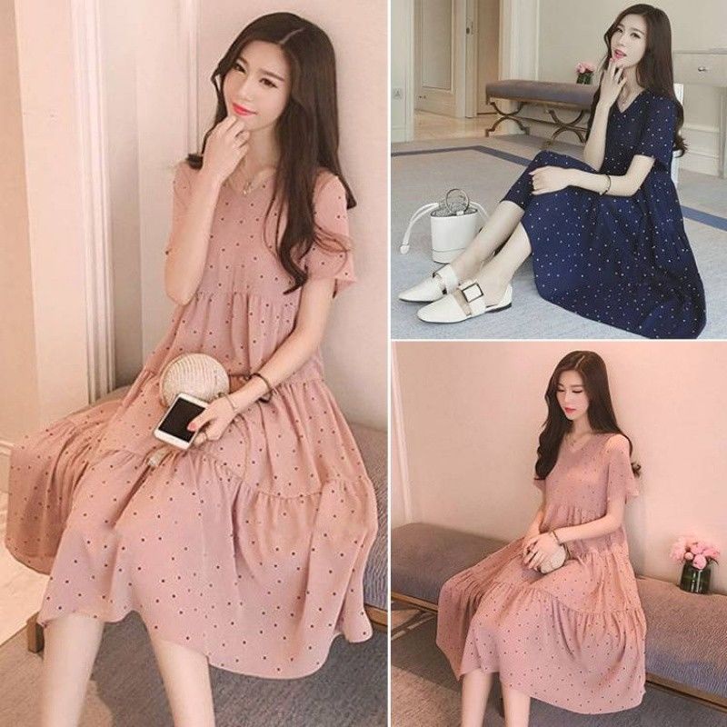 Áo Blouse Bà Bầu Để Cho Bú