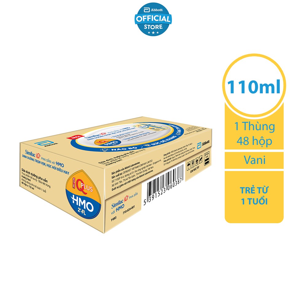 Thùng 48 hộp Sữa nước Similac Gold Label 110ml/hộp