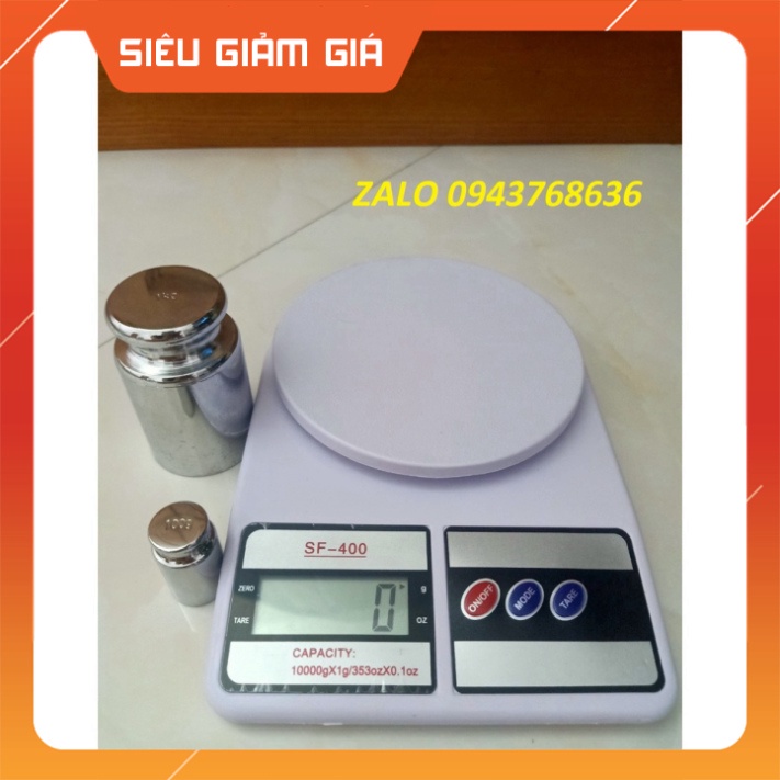 Cân Điện Tử Tiểu Ly Mini, Cân Điện Tử Thực Phẩm Nhà Bếp Electronic Kitchen Scale SF400 10KG/1G