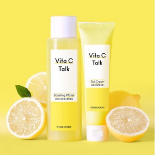 Nước Hoa Hồng ETUDE C-Talk Boosting Water Chứa Vitamin