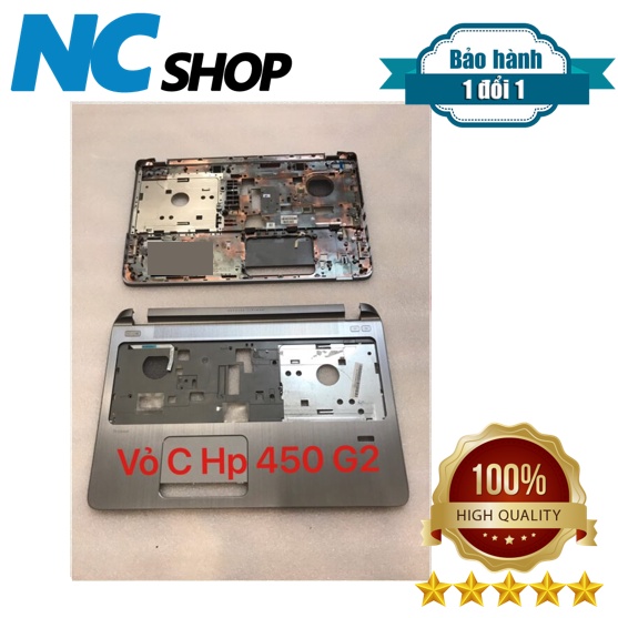 Thay vỏ laptop Hp Probook 450 G2, 455 G2 – VỎ C MẶT PHÍM CHUỘT HP 450 G2 (NO TOUCHPAD)