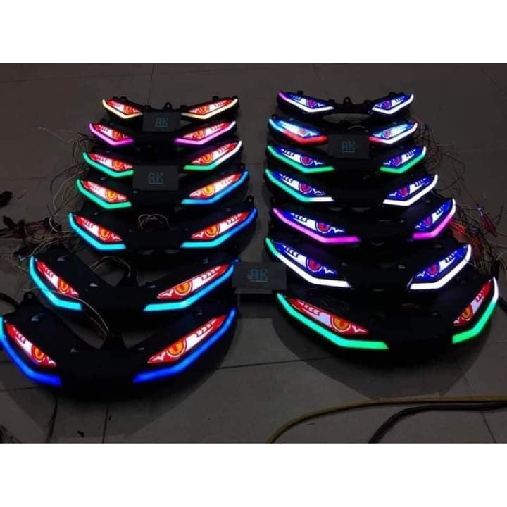 Đèn demi exciter 150 audi A11 điều khiển qua điện thoạ