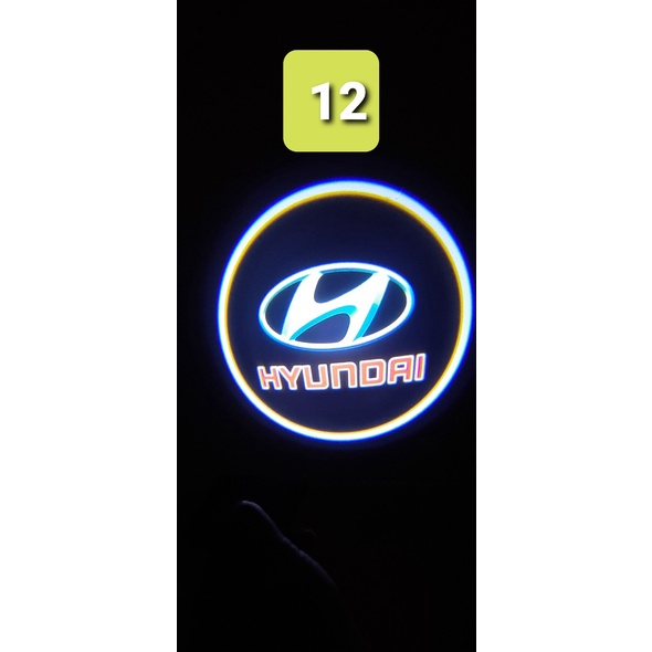 2 Đèn chiếu logo, máy chiếu thương hiệu cửa xe ô tô, xe hơi cho các