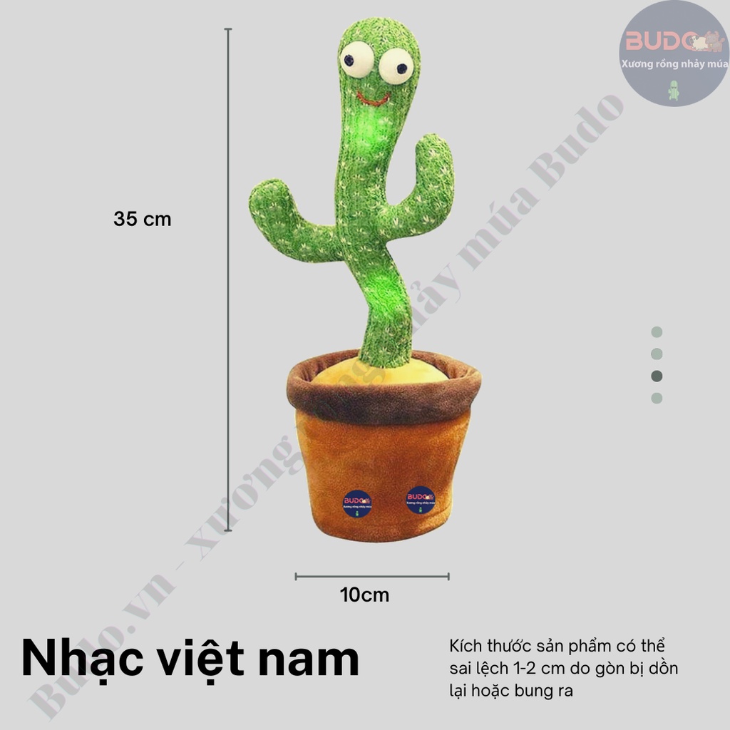 Cây xương rồng nhảy múa hát Tiếng Việt