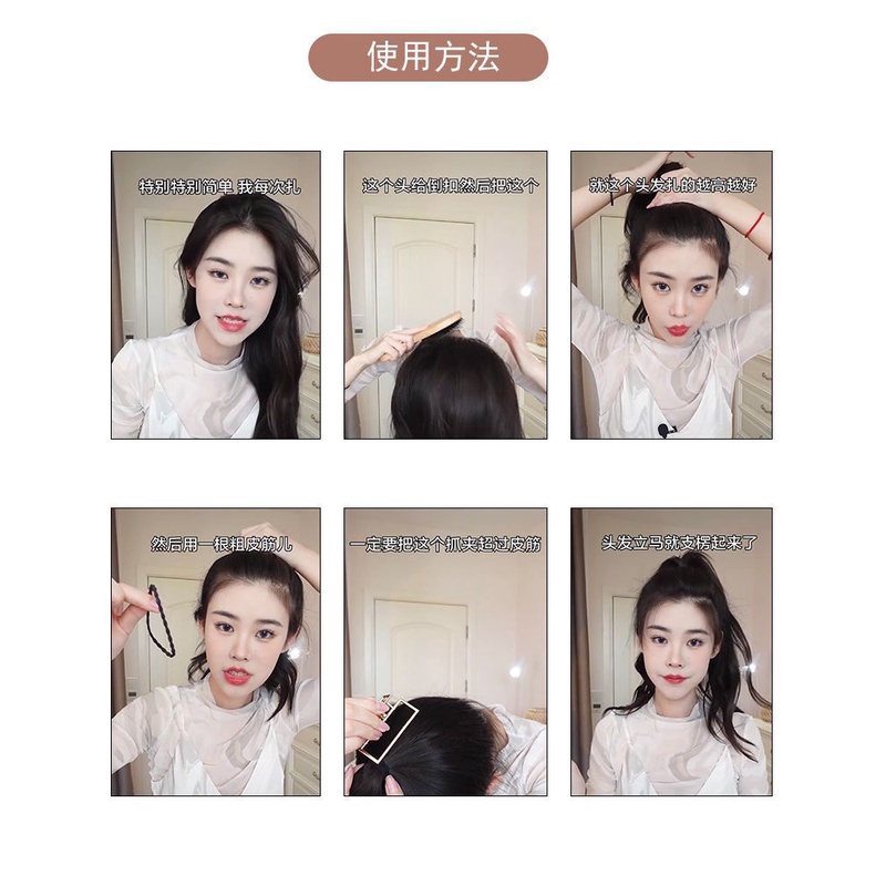 Cheng Shi 'An Same Kẹp Tóc Kim Loại Hình Chữ Nhật Thanh Lịch Cho Nữ