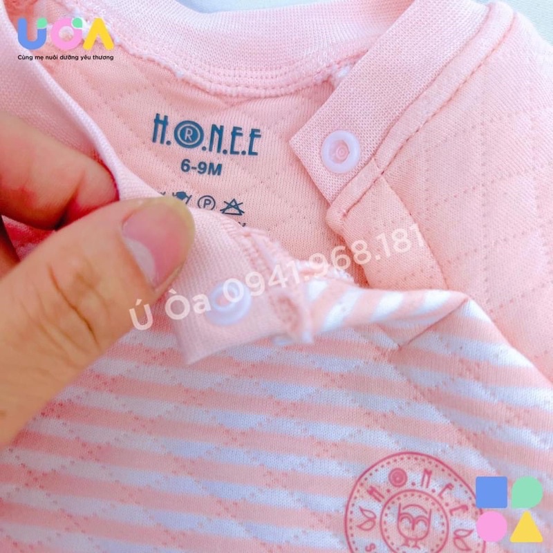 Hrnee - Áo khoác trần bông trám Hrnee bé trai, gái