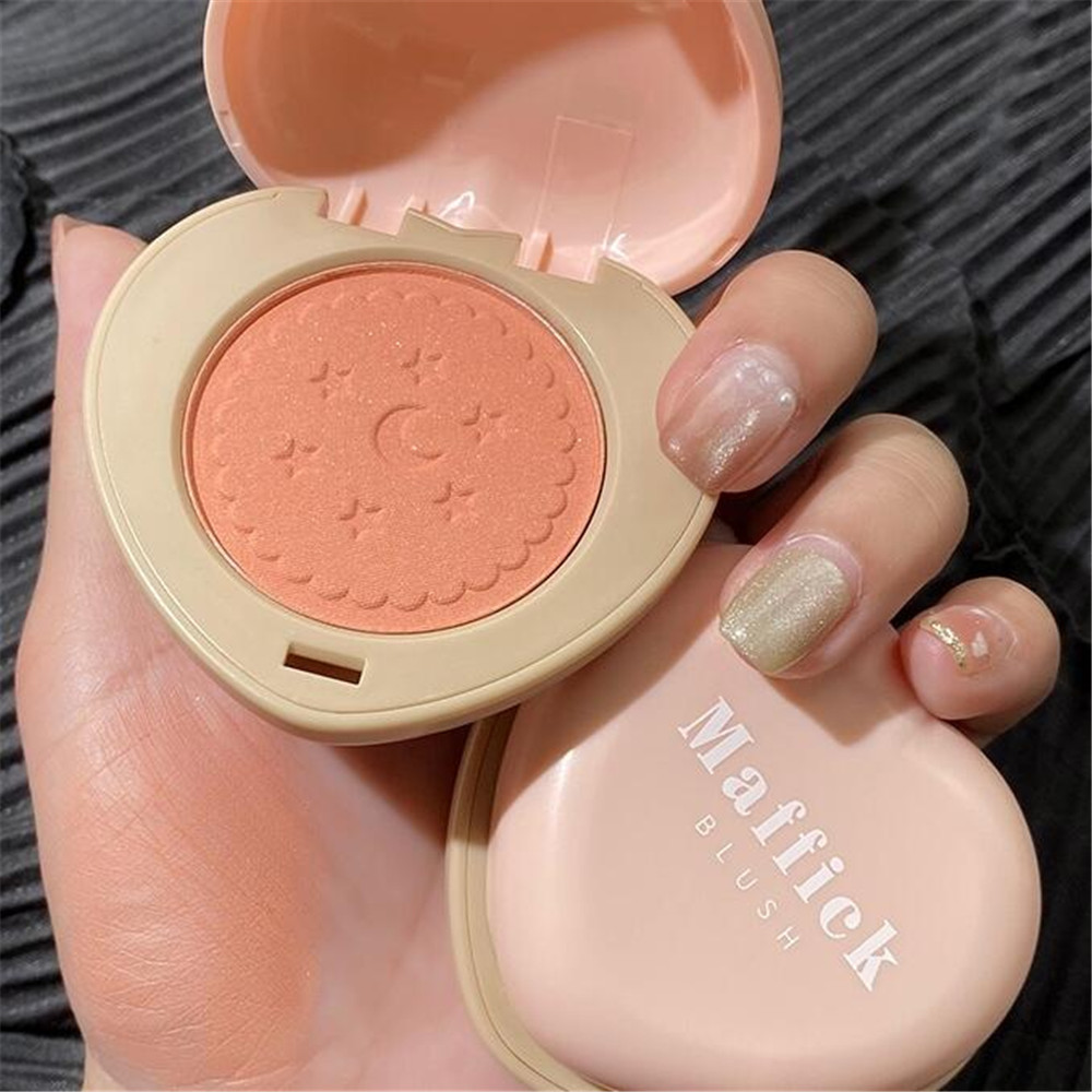 [sweet] MAFFICK woman Cookie Monochrome matt Blush face Repair Makeup Blushes Plate Cosmetic tools | BigBuy360 - bigbuy360.vn