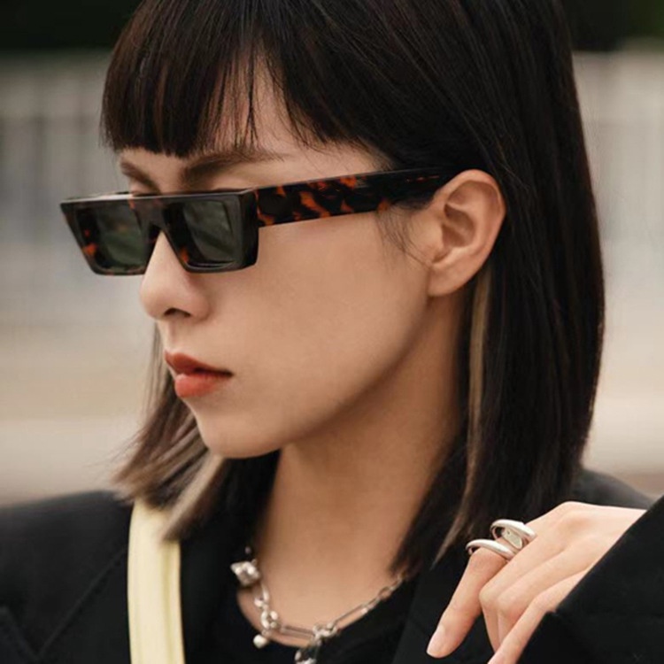 Kính Mát Gọng Vuông Nhỏ Phong Cách Âu Mỹ Thời Trang 2022