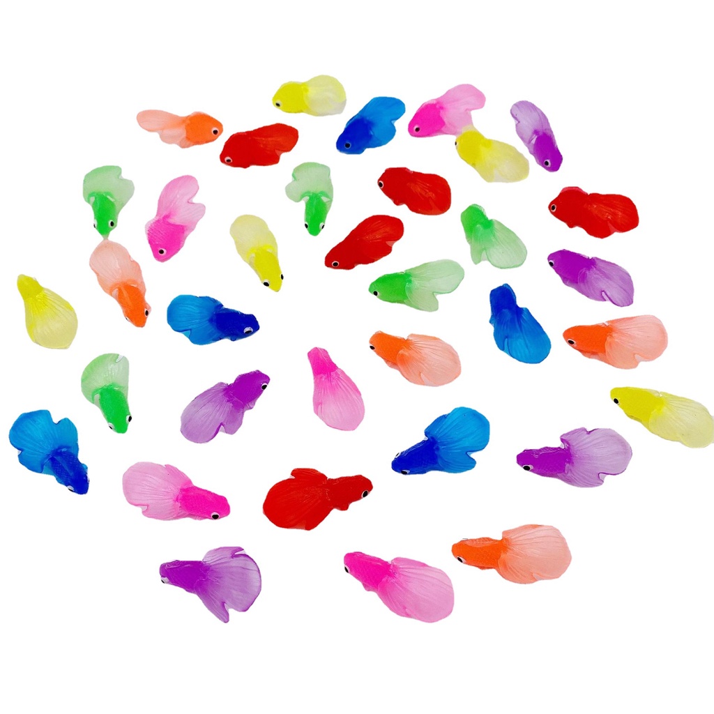 Đồ Chơi Mô Phỏng Cá Vàng Nổi Bằng Keo Mềm Giáo Dục Nhận Thức Sớm Mùa Hè Cho Trẻ Em