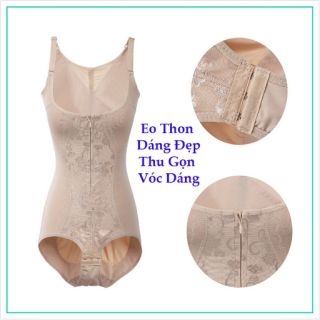 (Sỉ 115 ) Áo gen kéo khóa thu gọn vòng eo định hình 3 trong 1 vóc dáng
