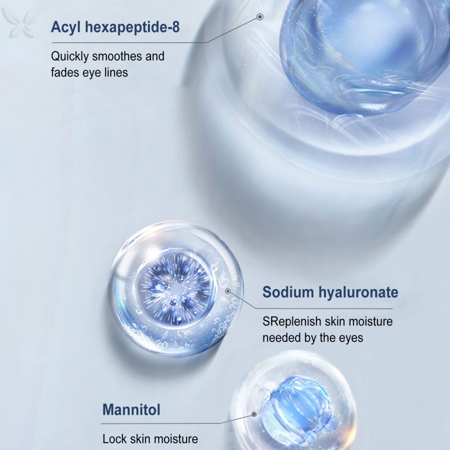 Mặt nạ mắt khô đông lạnh Loại III Mặt nạ mắt Collagen nguồn con người Chăm sóc mắt Miếng dán mắt Tinh chất kem mắt