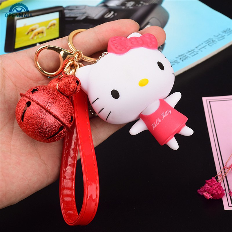 Móc Khóa Gắn Chuông 5 Màu Dễ Thương