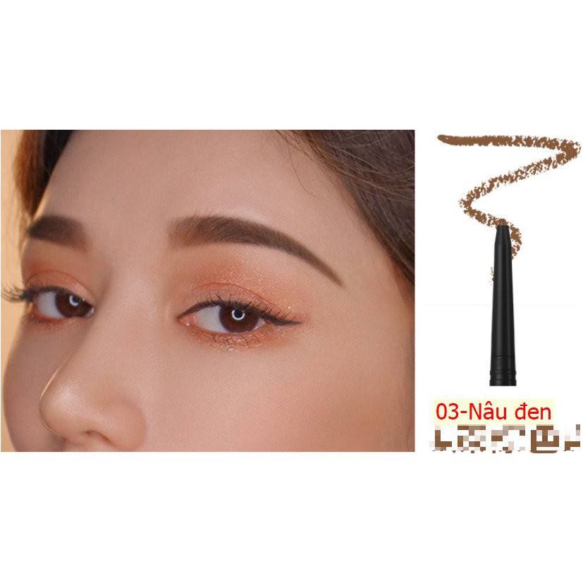Chì kẻ Mày 2 đầu ĐEN VÀNG Lameila eyebrow eyeliner nội địa sỉ tốt - GIÁ RẺ 09 | BigBuy360 - bigbuy360.vn