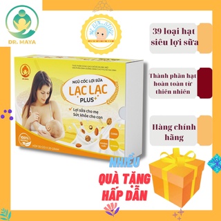 Ngũ cốc lợi sữa Lạc Lạc Plus 39 loại hạt. Có hạt Methy Ấn Độ siêu kích sữa