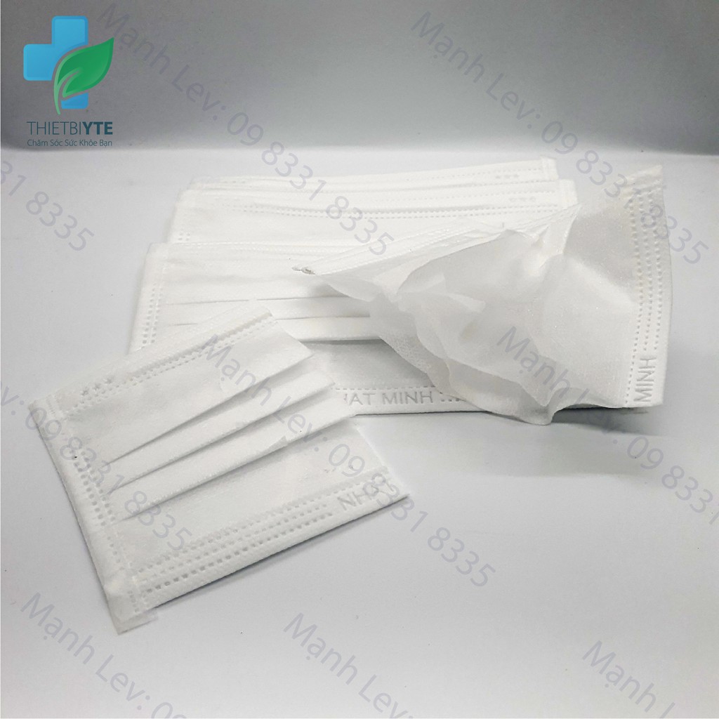 Khẩu trang y tế NHẬT MINH 4 Lớp ( Hộp 50 chiếc) - Đủ màu - Đủ kiểm định của Bộ Y tế | BigBuy360 - bigbuy360.vn