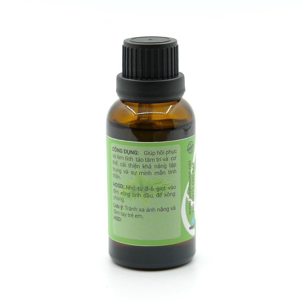Tinh dầu Bạc Hà xông phòng, giúp tỉnh táo Julyhouse 100ml