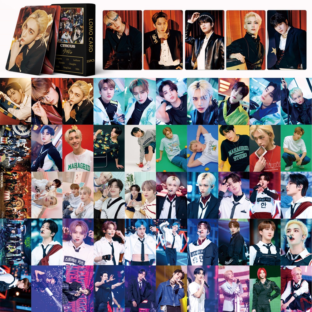 Straykids Album Time Out Photocard  Stray Kids CIRCUS ODDINARY Lomo Card Postcard