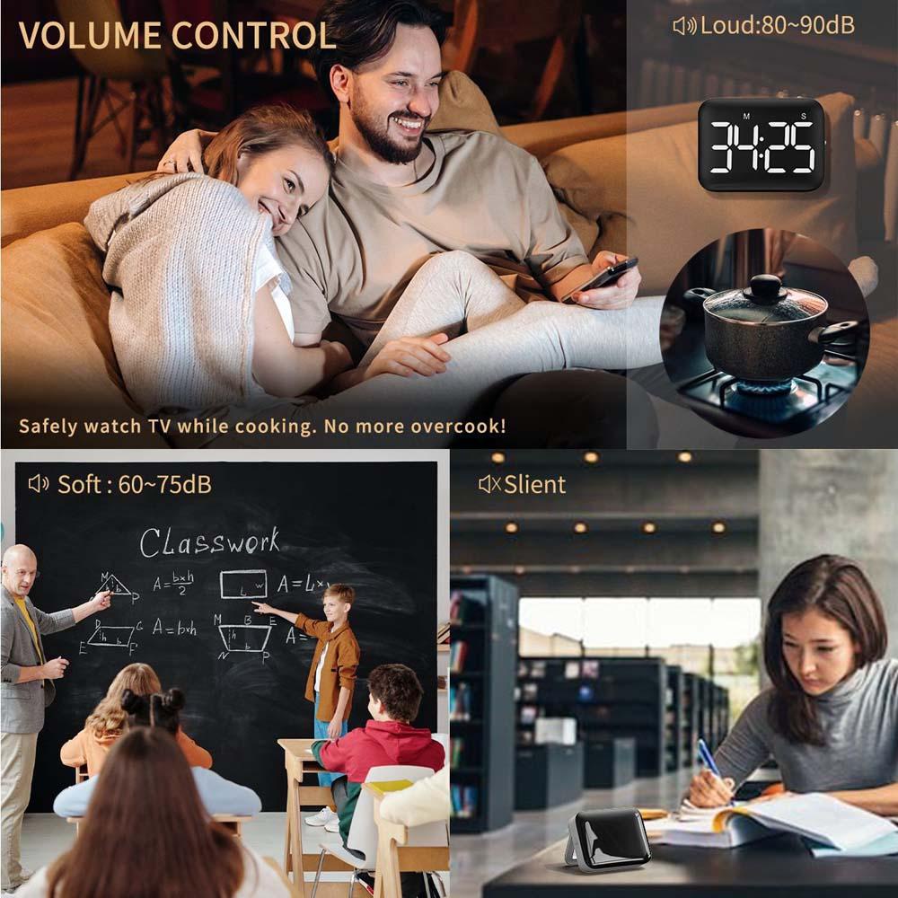 Đồng Hồ Hẹn Giờ Điện Tử Màn Hình LCD Cho Nhà Bếp