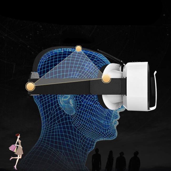 Hộp kính thực tế ảo xem phim 3D VR SHINECON G05A cho điện thoại 4.7-6.0 inch Android iOS | BigBuy360 - bigbuy360.vn