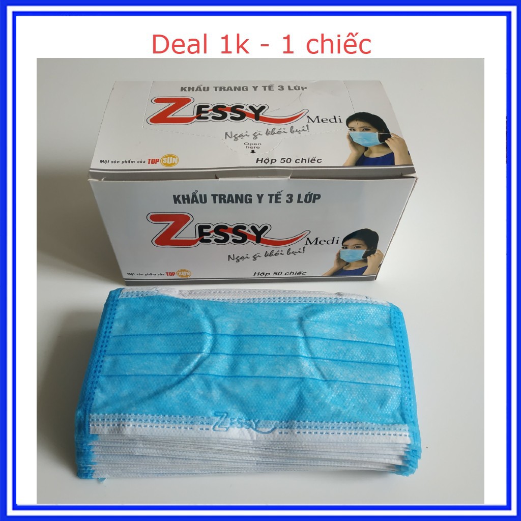 [Deal 1k] - 1 chiếc KHẨU TRANG Y TẾ KHÁNG KHUẨN | BigBuy360 - bigbuy360.vn