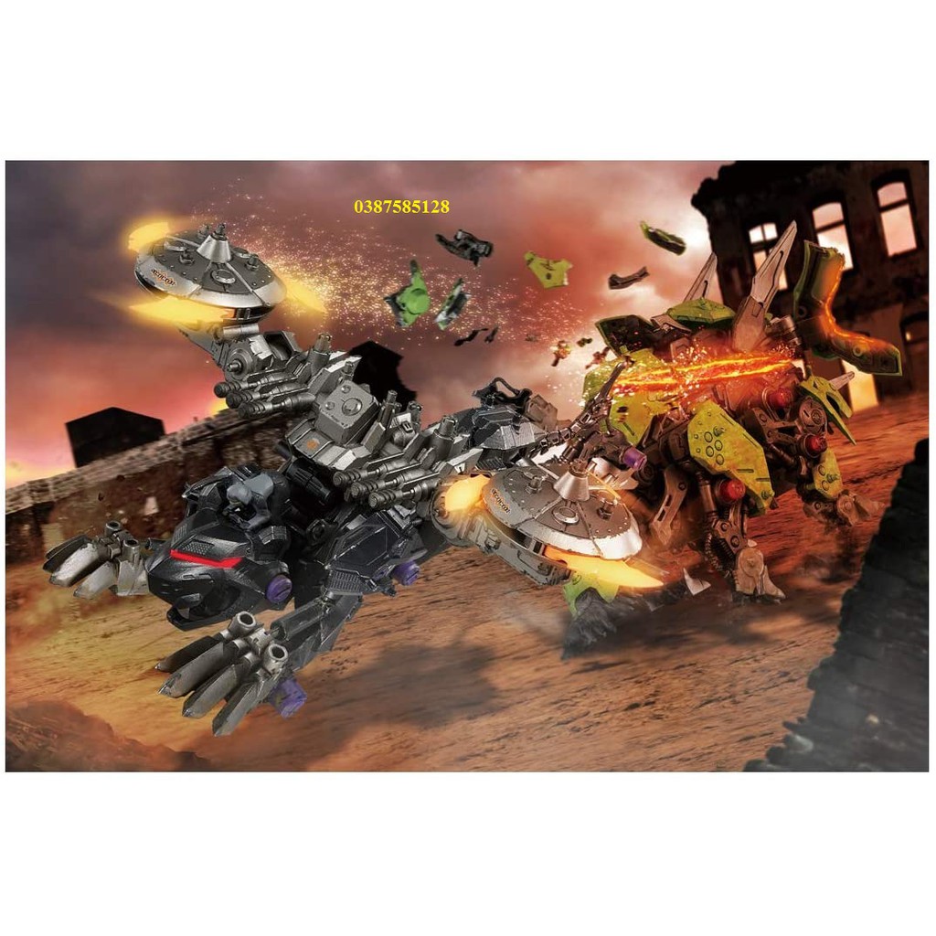 GHÉP HÌNH THÚ VƯƠNG ĐẠI CHIẾN ZOIDS. XUẤT XỨ TAKARA TOMY - NHẬT BẢN. MÃ SẢN PHẨM ZW35 DREI Panther  ZOIDS