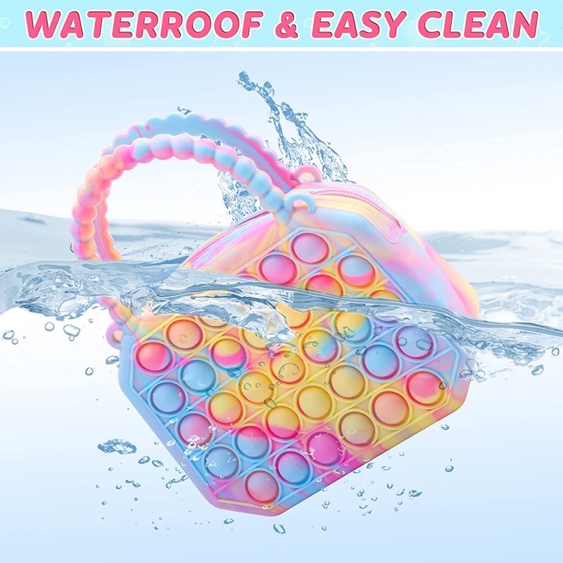 Túi pop it bong bóng vuông