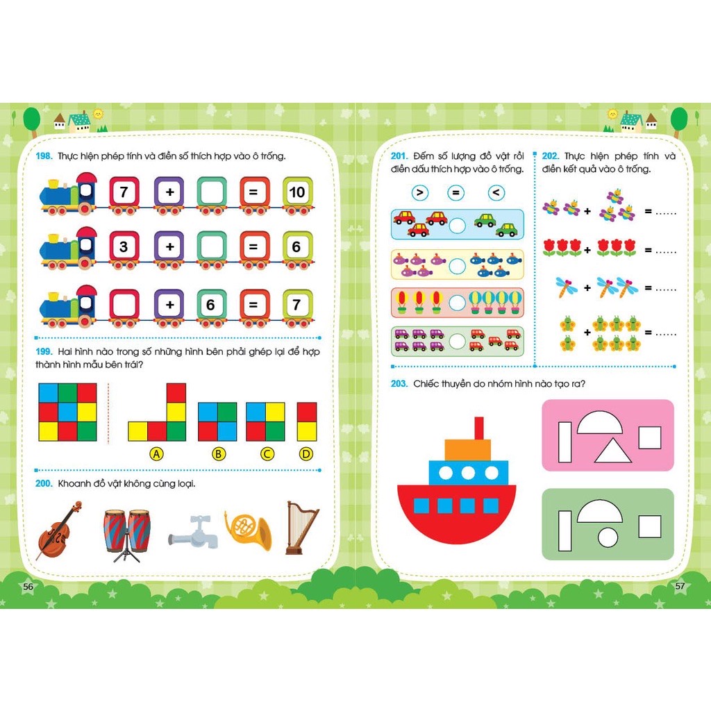 Sách Rèn Luyện Não Trái, Não Phải Sân Chơi Trí Tuệ Dành Cho Trẻ - Bộ 3 Cuốn Cho Bé Từ 3-6 Tuổi