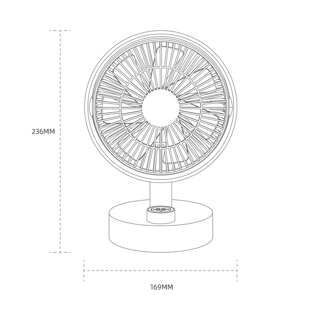 ✅[2021] Quạt tích điện Xiaomi Sothing. Quạt để bàn màn hình kỹ thuật số, Quay tự động 160 độ. 7 cánh quạt. | WebRaoVat - webraovat.net.vn