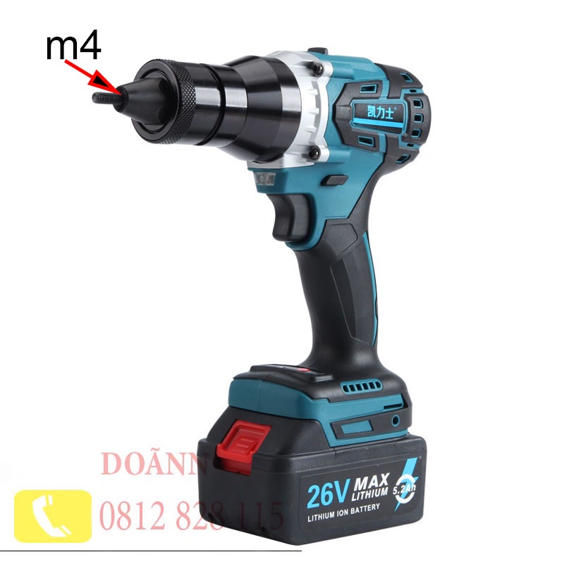 Súng rút ốc tán bằng pin
