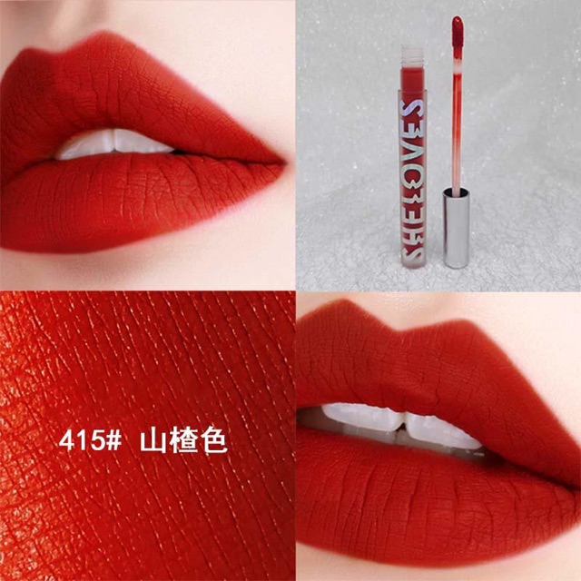 Son Kem Mịn Môi, Lâu Trôi, Chống Thấm Nước Cream Matte Air Lip Glaze Velvet