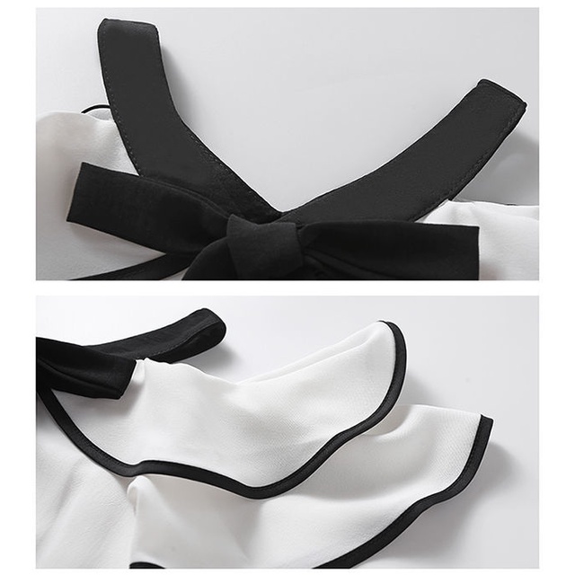 Bộ Áo chiffon Hở Vai + Quần Yếm Thời Trang Mùa Hè 2022 Mới Dành Cho Bé Gái