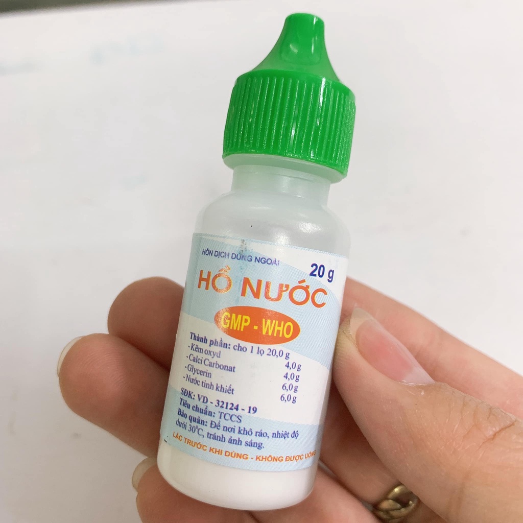 Dung dịch Hồ nước bôi da Lọ 20g