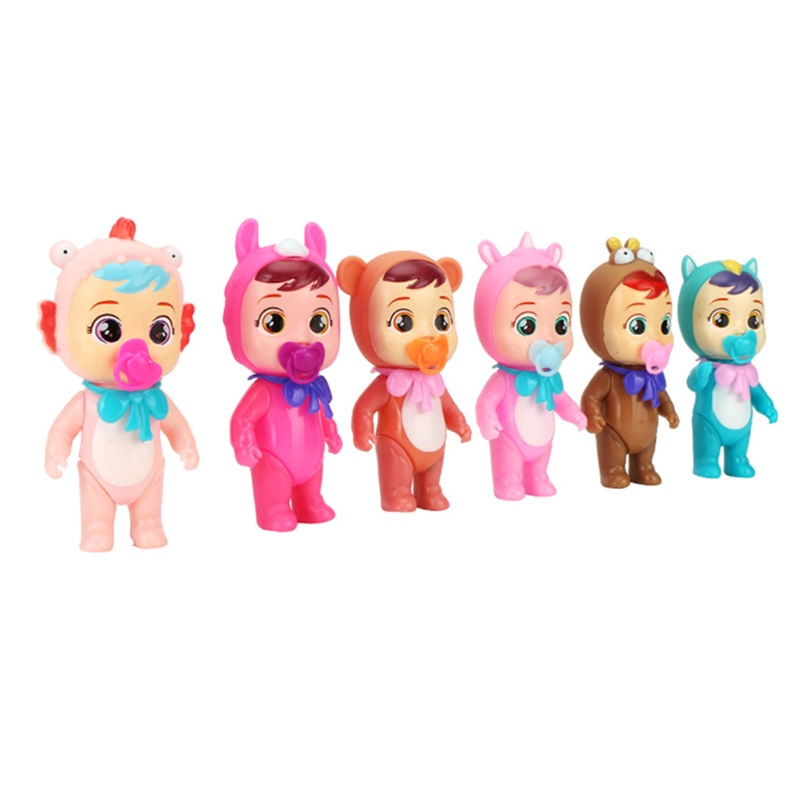 Set 6 Món Đồ Chơi Uống Nước Mini Cho Nhà Búp Bê