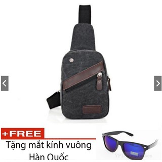 Túi Đeo Chéo Ngực Nam Nữ Thể Thao Du Lịch Vải Bố Cao Cấp