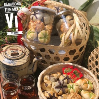 BÁNH ĐỒNG TIỀN MIX 3 VỊ