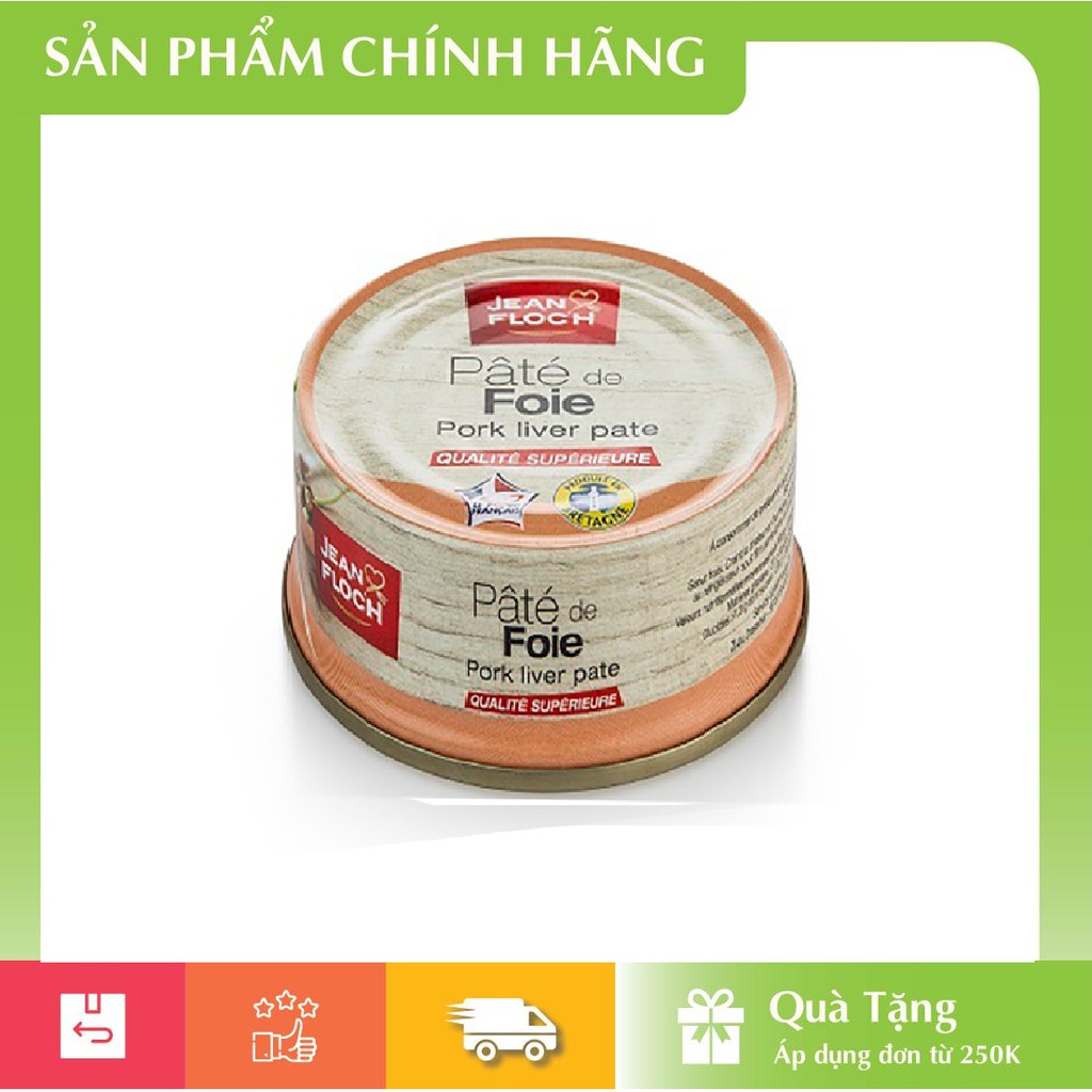 [HÀNG CHÍNH HÃNG] Pate gan heo Jean Floc'H 130gr