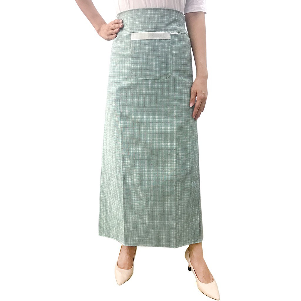 [được chọn mẫu] Váy chống nắng freeSize kaki xẻ tà cao cấp bao chất bao giá VKXT0023 | SaleOff247