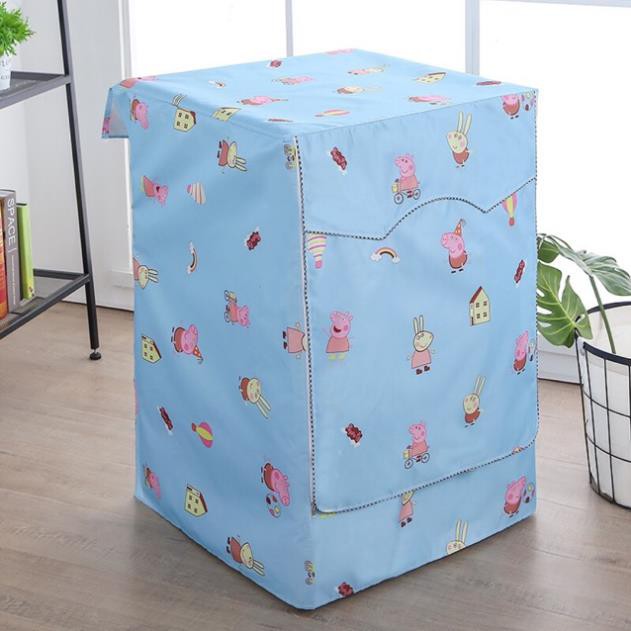 Áo Trùm Máy Giặt Cửa Ngang 8-10kg Chống Nước Chống Nắng Lớp Bạc Cách Nhiệt Tốt ྇
