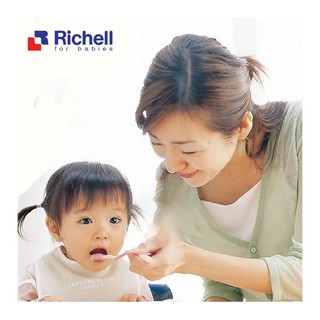[Chính Hãng] Bộ 2 thìa mềm ăn dặm Richell Nhật Bản
